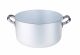AGNELLI ALLUMINIO 3MM CASSERUOLA ALTA 2 MANICI INOX