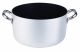 AGNELLI ALLUMINIO ANTIADERENTE 3MM CASSERUOLA ALTA 2 MANICI INOX