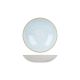 CHURCHILL STONECAST DUCK EGG BLUE AZZURRO PUNTINATO PIATTO FONDO CERAMICA VETRIFICATA