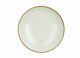 CHURCHILL STONECAST BARLEY WHITE BIANCO ORZO PUNTINATO PIATTO FONDO 