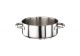 PADERNO SERIE 1000 CASSERUOLA BASSA 2 MANICI INOX ART 11009
