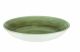 CHURCHILL STONECAST PATINA BURNISHED GREEN VERDE BRUNITO PIATTO FONDO CERAMICA VETRIFICATA