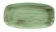 CHURCHILL STONECAST PATINA BURNISHED GREEN VERDE BRUNITO VASSOIO RETTANGOLARE CERAMICA VETRIFICATA