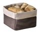 ABERT CESTINO PANE TESSUTO CM 18X18 BROWN   