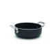 AGNELLI AL-BLACK INDUZIONE CASSERUOLA BASSA ANTIADERENTE 2 MANICI INOX