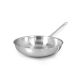 AGNELLI ALU-INOX TRILAMINATO PADELLA INDUZIONE SVASATA ALTA
