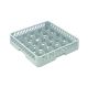 BASE CESTELLO CM 50X50 PER BICCHIERI CM 9 A 25 SCOMPARTI ART.7810080