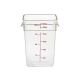 CAMBRO BARATTOLO POLICARBONATO QUADRO LT 20,8