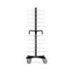 CARRELLO COLONNA PORTAPIATTI 72 POSTI CM 18-24 ART.3009