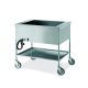 CARRELLO INOX BAGNOMARIA PER 2 GN 1/1 ART.1396