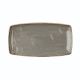 CHURCHILL STONECAST PEPPERCORN GREY GRIGIO PEPE PUNTINATO VASSOIO RETTANGOLARE CERAMICA VETRIFICATA